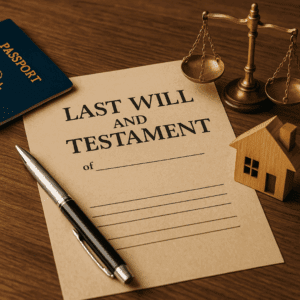 symbolizing estate planning and wills in the UAE